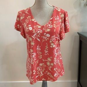 Tahari Floral Top